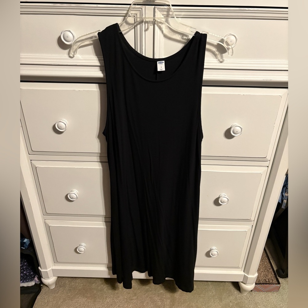 Old Navy Classic Black Tank Dress